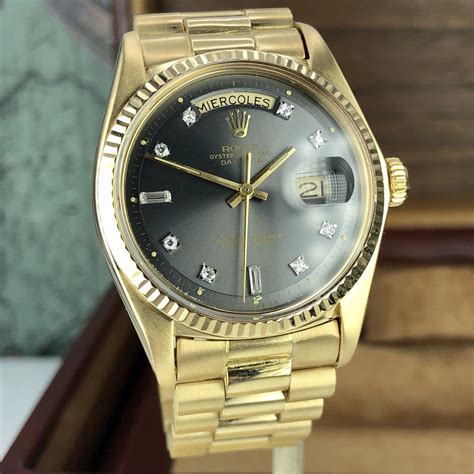 rolex ring 18k|vintage rolex 18k gold day.